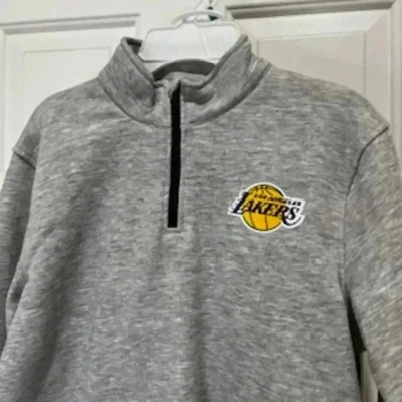 NEW Los Angeles Lakers‎ Basketball Jogger Set Logo Sweats Boys Sz 14/16 NWT - Picture 3 of 12